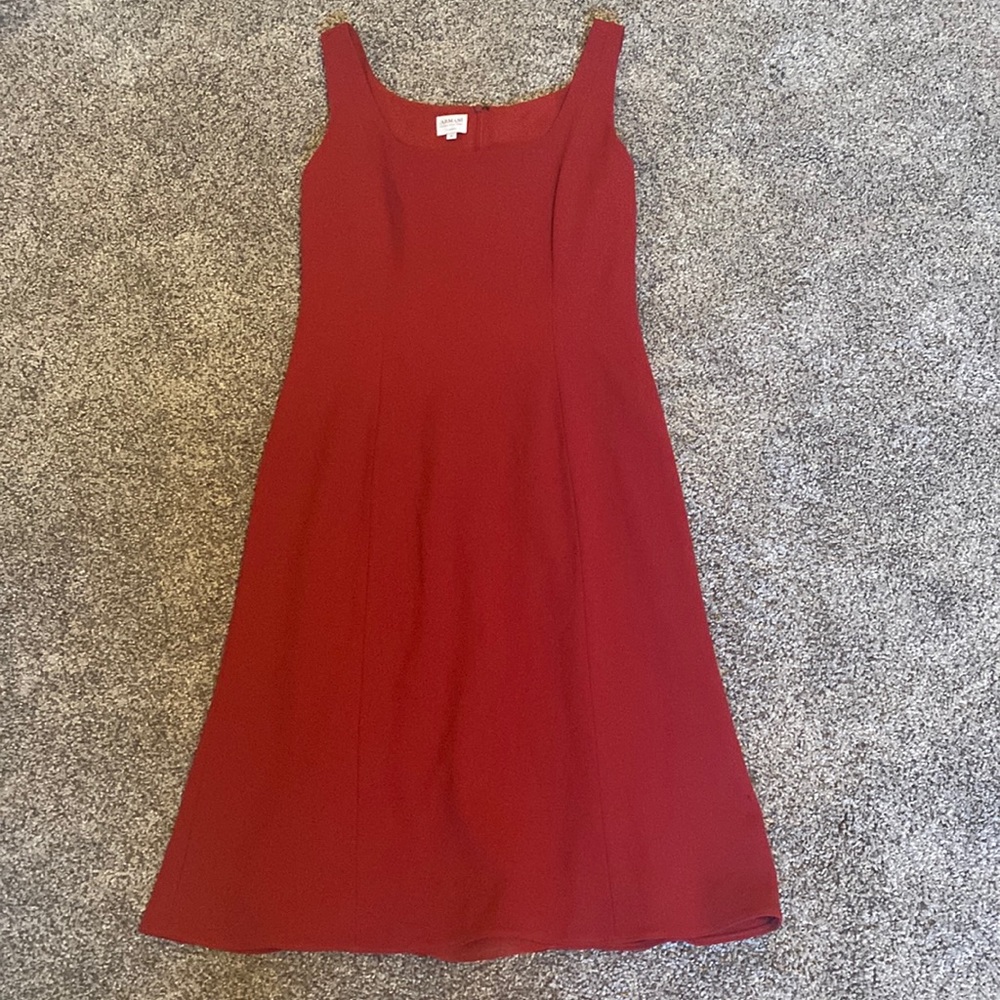 Red Armani Collezioni dress